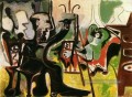 L’artiste et son modèle L artiste et son modele II 1963 cubiste Pablo Picasso